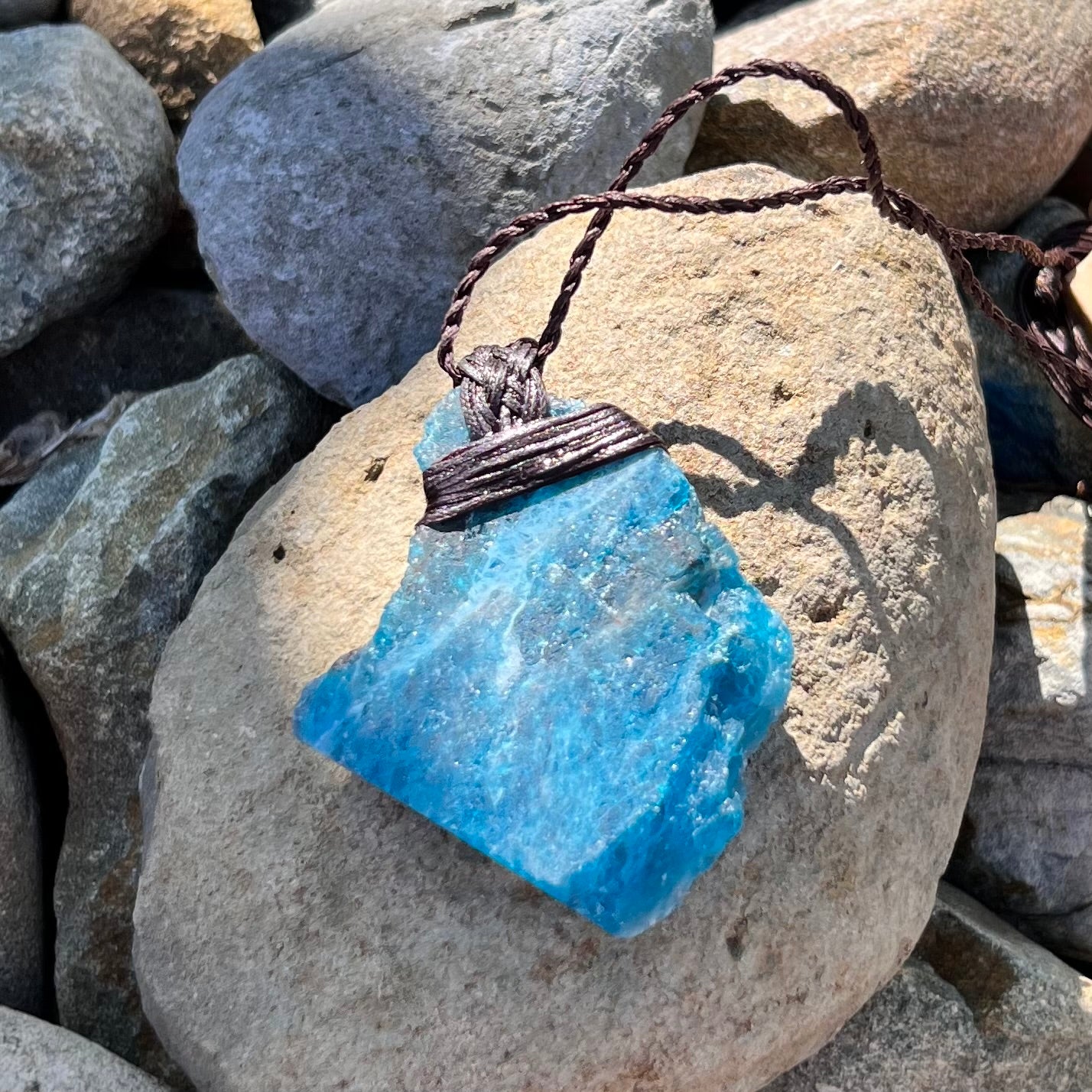 Muse Medicine ~ Blue Apatite Calming ~ Talisman