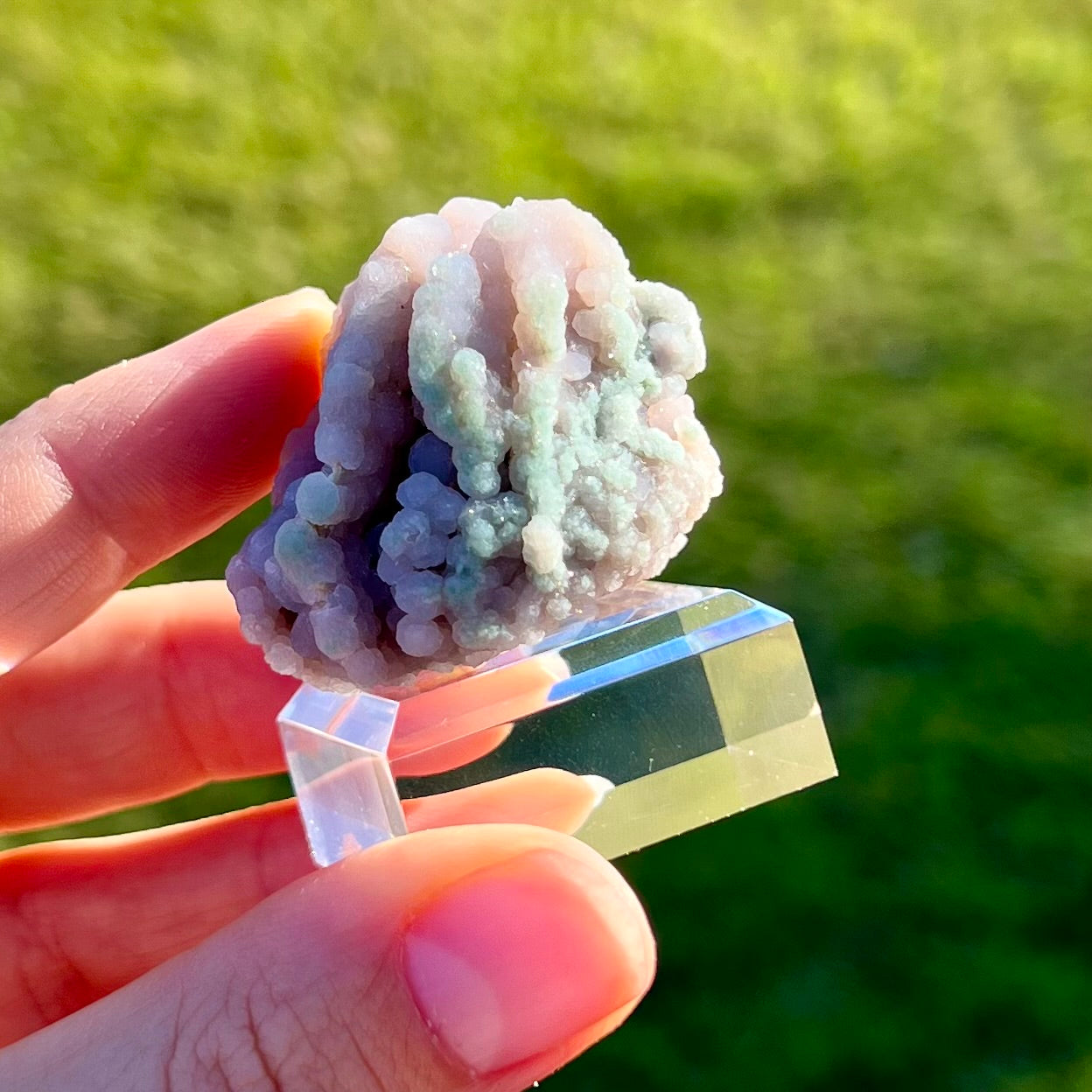 Grape Agate Specimen