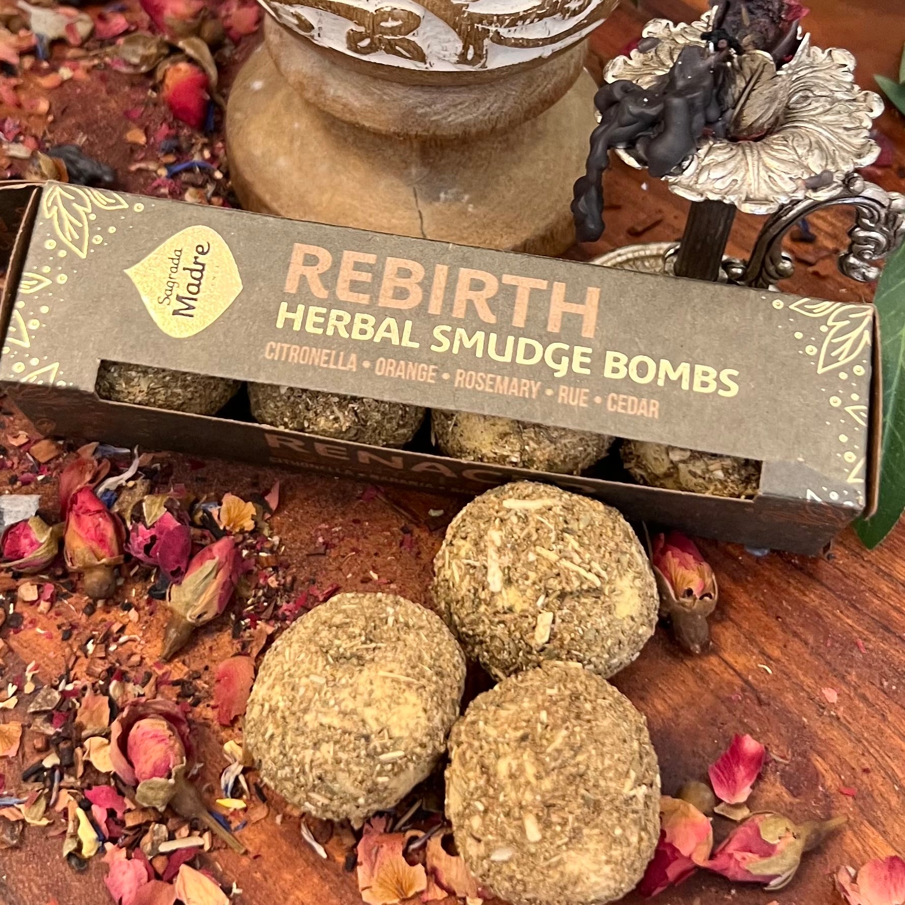 Rebirth ~ Herbal Incense Bombs