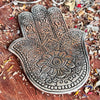 Hamsa Silver Metal Incense Burner