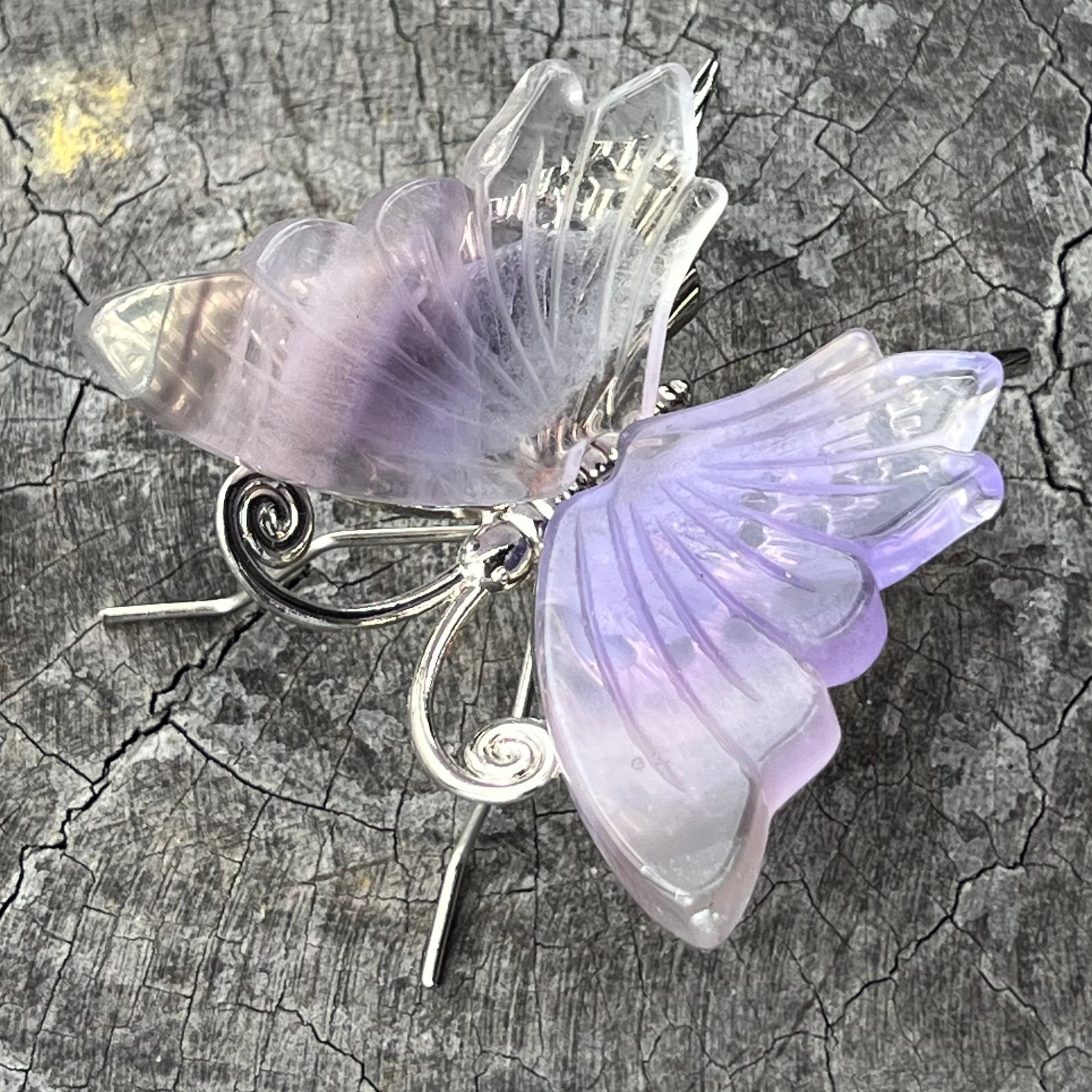 Rainbow Fluorite Butterfly
