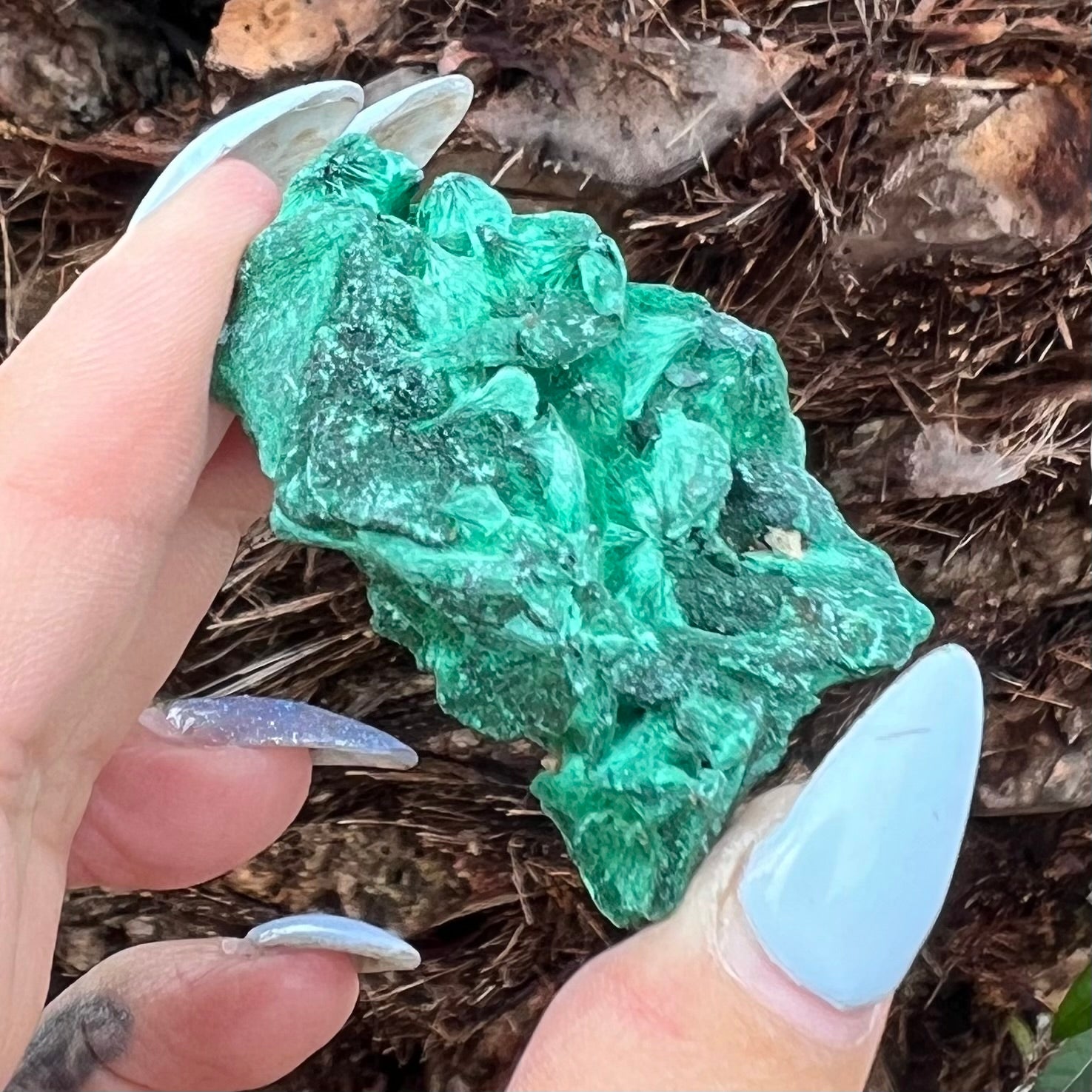 Raw Malachite Specimen ~ Transformation