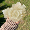 Citrine Rose Carving - Large