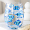 Evil Eye ~ Stemless Glass