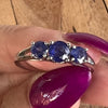 Blue Sapphire Ring size 8