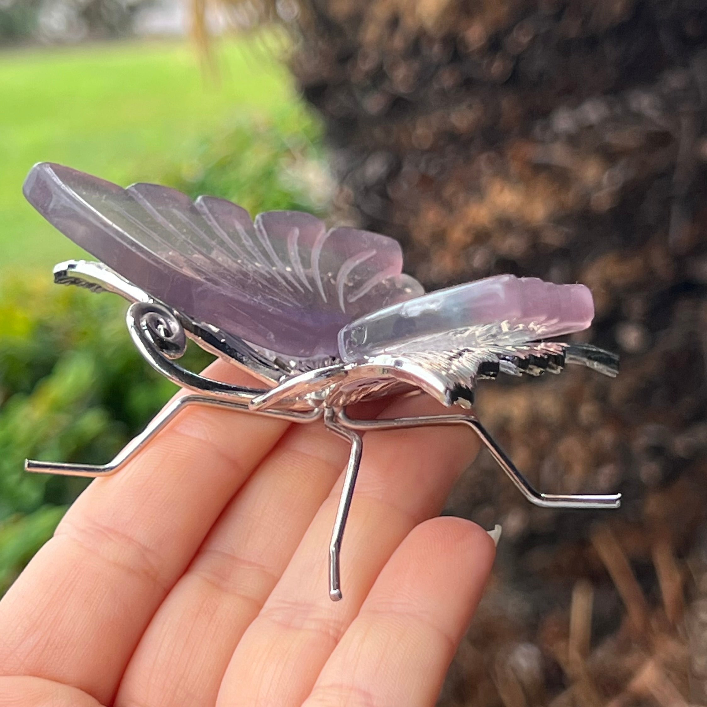 Rainbow Fluorite Butterfly