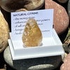Citrine Tumble  ~ Specialty Boxed Crystal