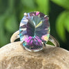 Mystic Topaz ~ Sterling Silver Ring ~ size 9