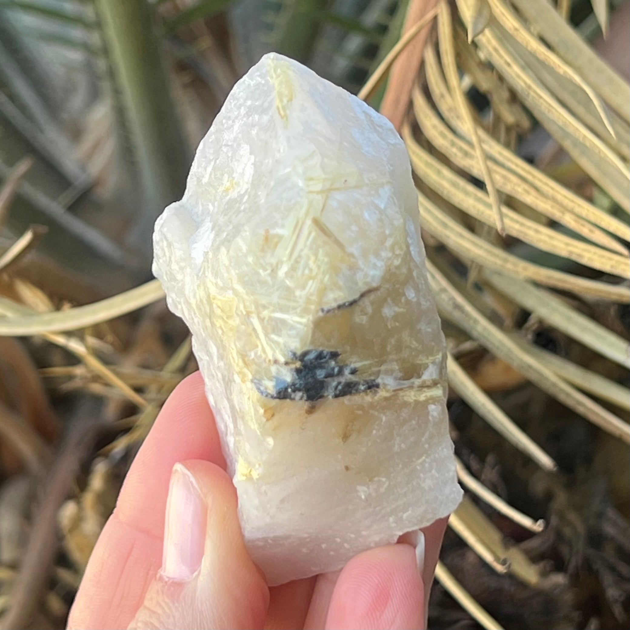 Rutilated Quartz Chunk ~ Specialty Crystal