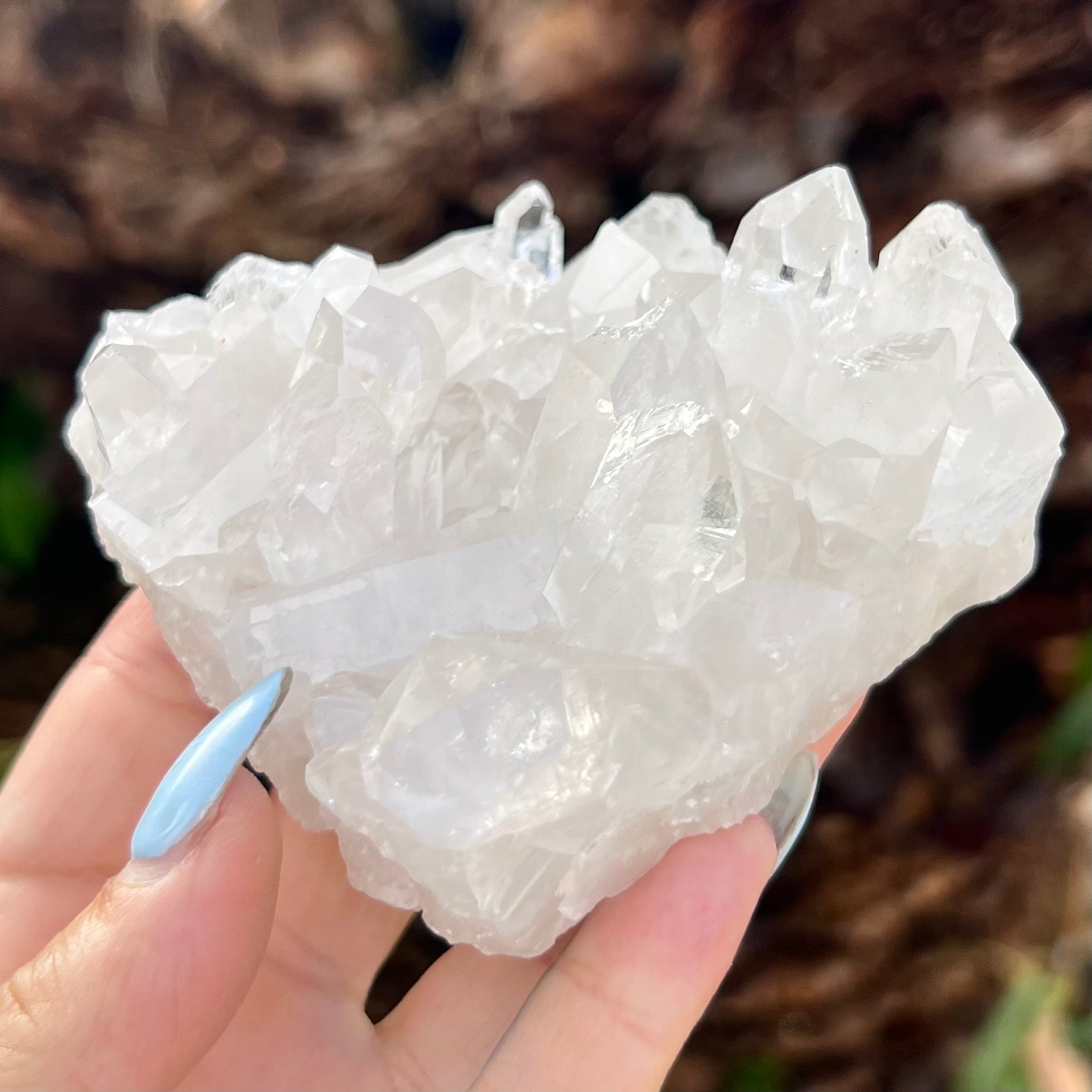 Clear Quartz Natural Raw Cluster (6)