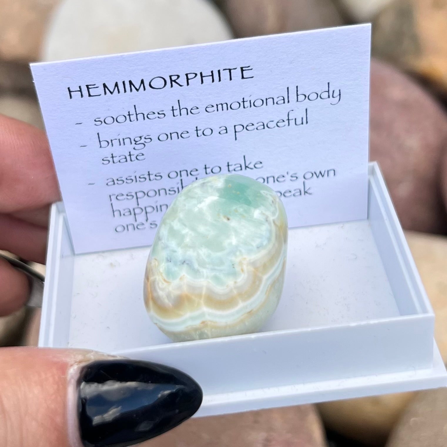 Hemimorphite ~ Specialty Boxed Crystal