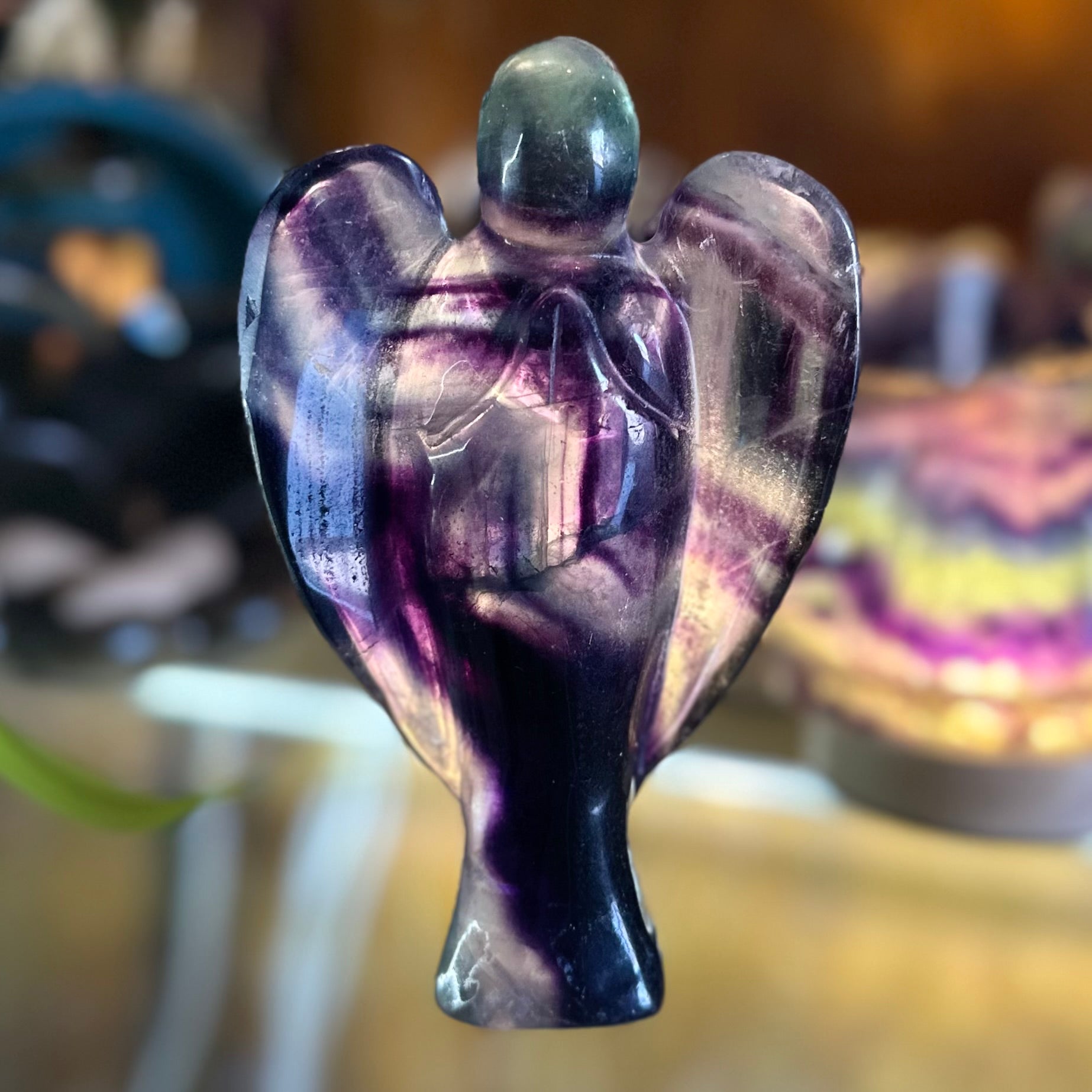 Rainbow Flourite ~ Angel