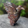 Ocean Jasper Hummingbird Carving