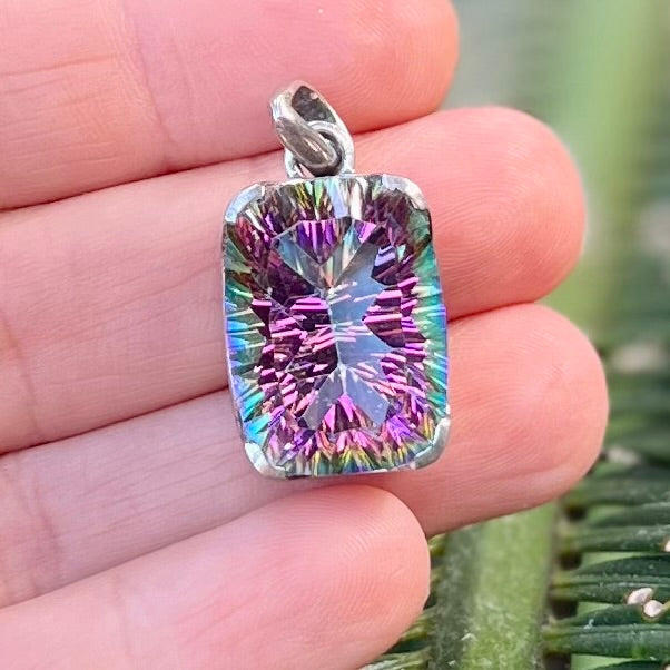 Mystic Topaz ~ Sterling Silver Pendant