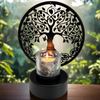 Serenity Tree Candle  with FREE bag of crystals