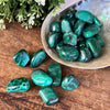 Malachite Tumble Stone ~ Medium