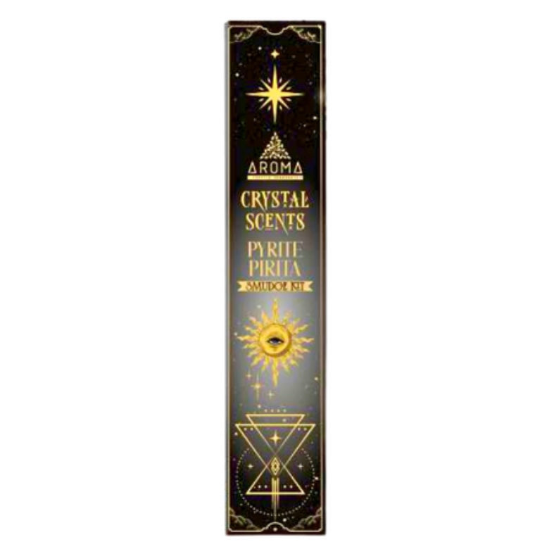 Pyrite ~ Crystal Scents Smudge Kit Incense