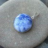 Round Dumortierite Pendant