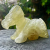 Citrine Dragon Carving