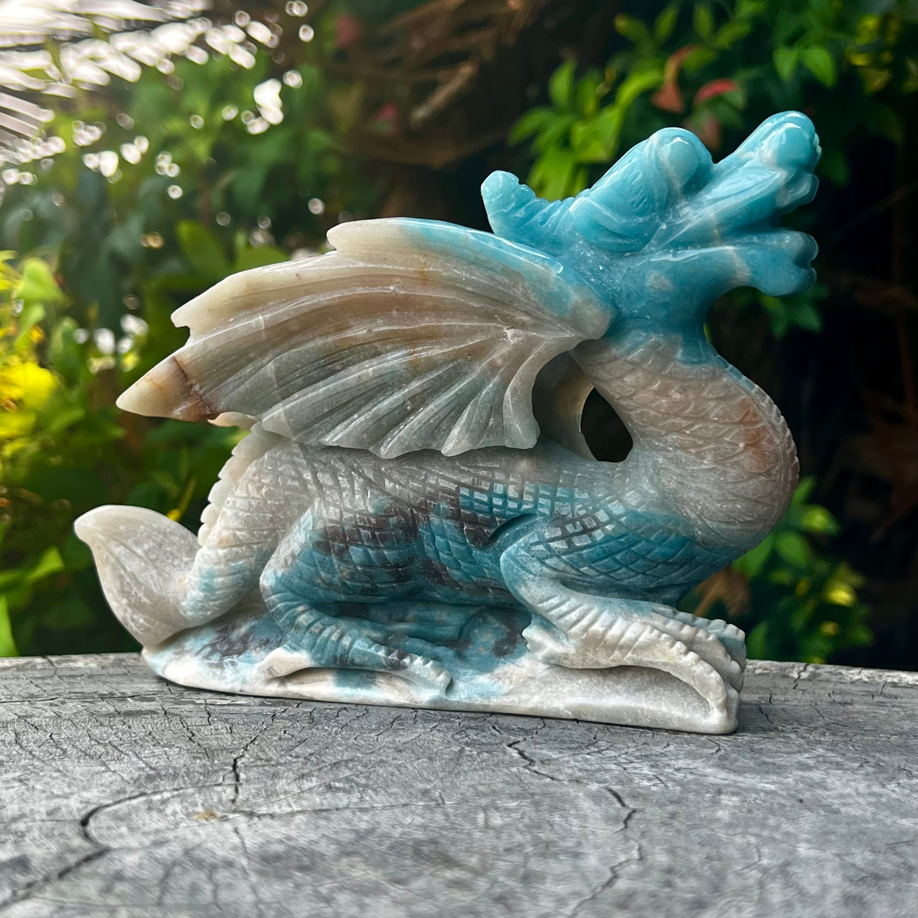 Trolleite Dragon Carving