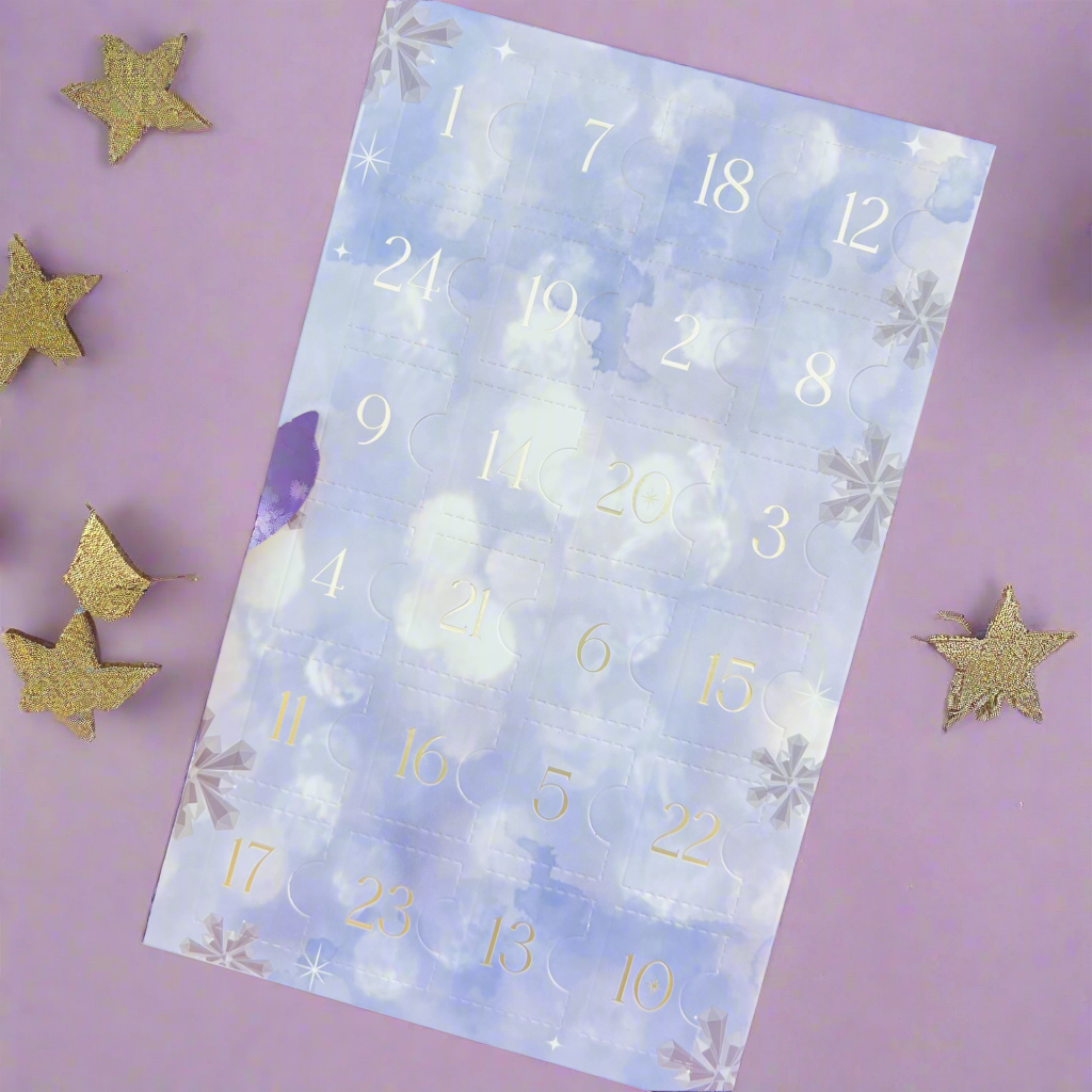 Close-up of Muse Crystals Advent Calendar | Muse Crystals & Mystical Gifts