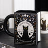 Black Cat Magick Book of Spells Book Shaped Mug