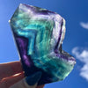 Rainbow Fluorite Semi Raw Generator Tower (1)