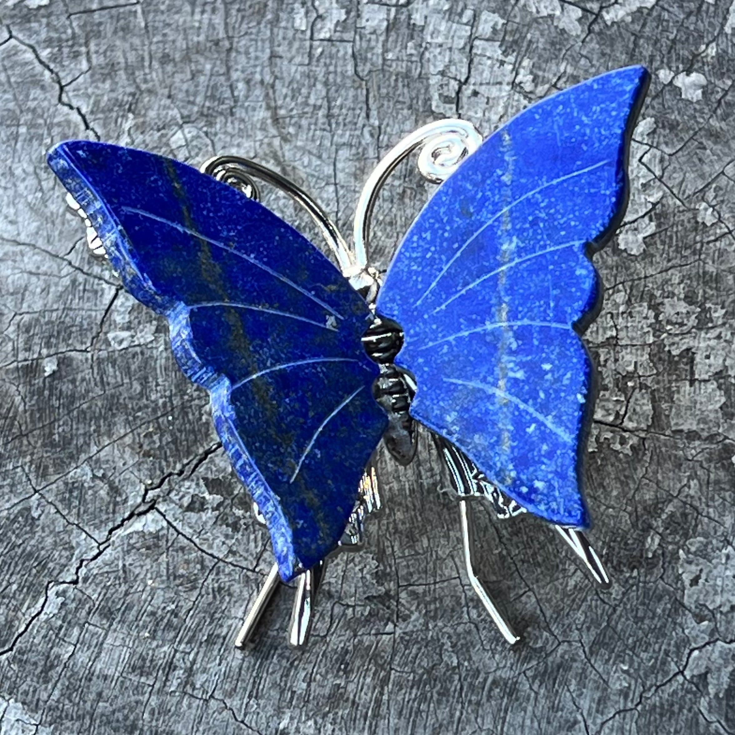Lapis Lazuli Butterfly