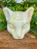 Soap Stone Mystical Cat of Wisdom Carving