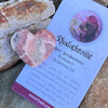 Rhodochrosite Heart ~ Specialty Boxed Crystal