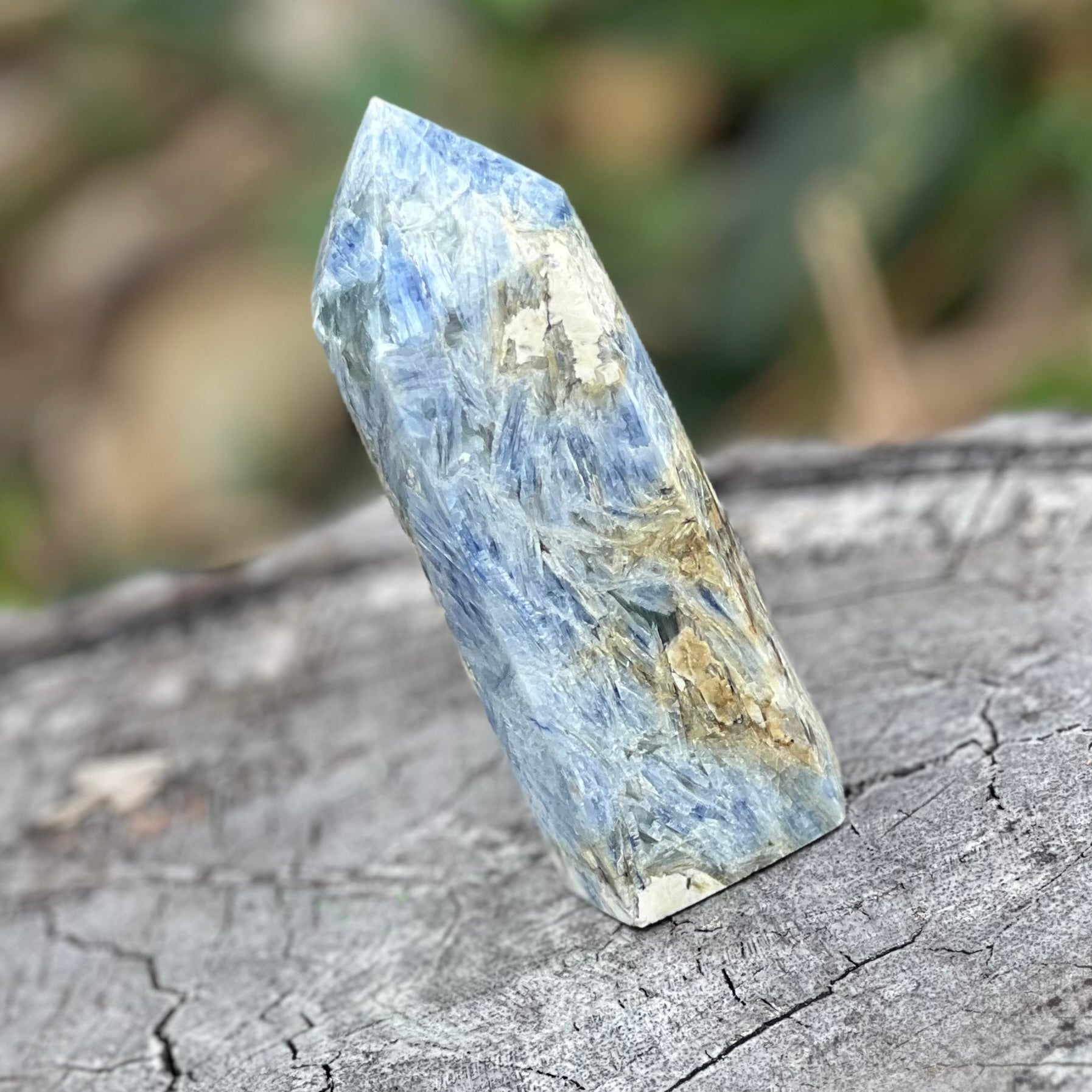 Blue Kyanite Tower