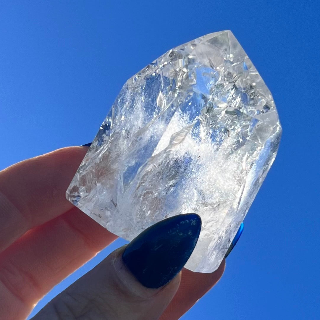 Clear Quartz Generator Tower