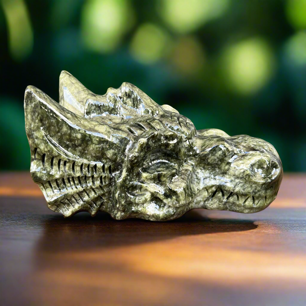 Jade Dragon Head