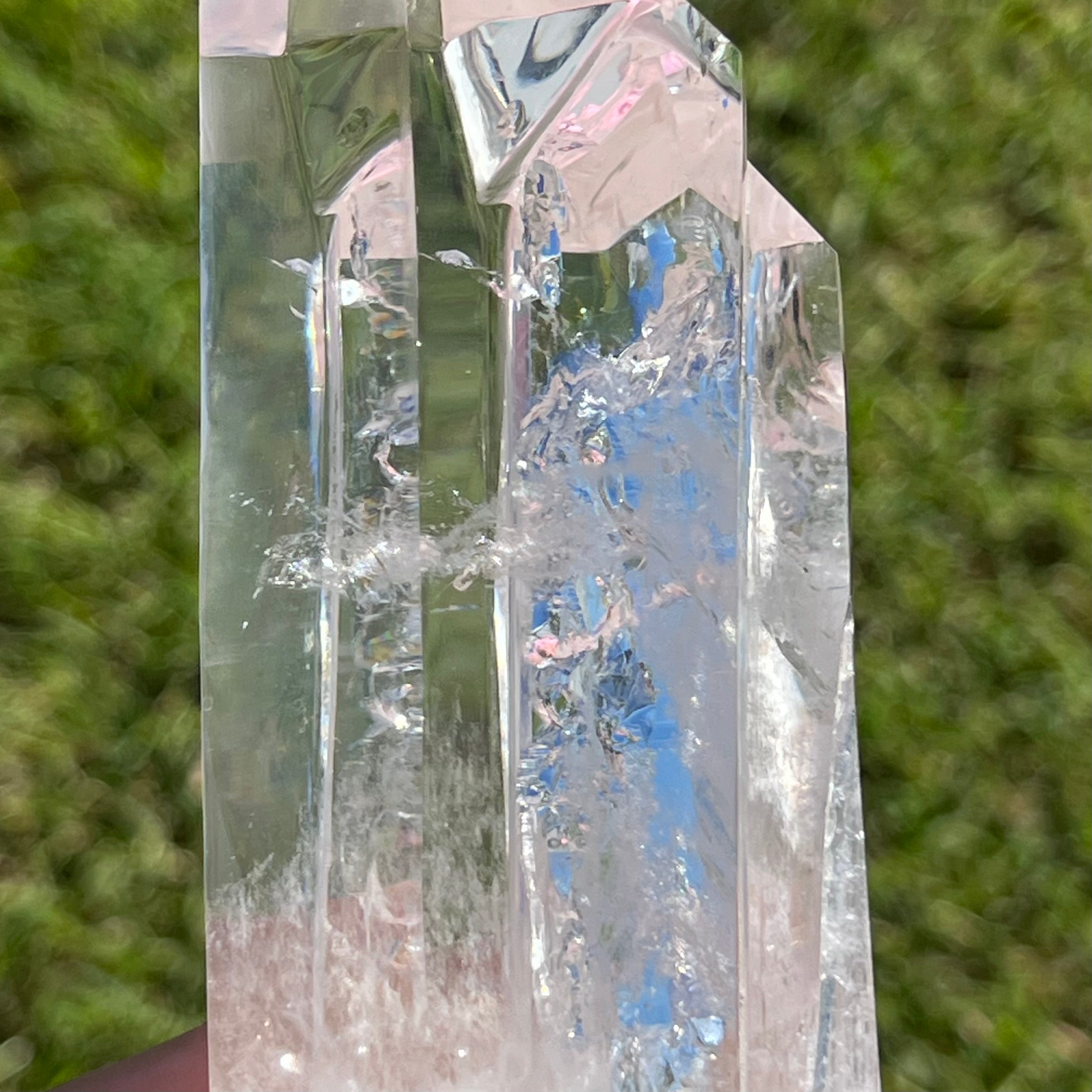 Clear Quartz Twin Flame Point