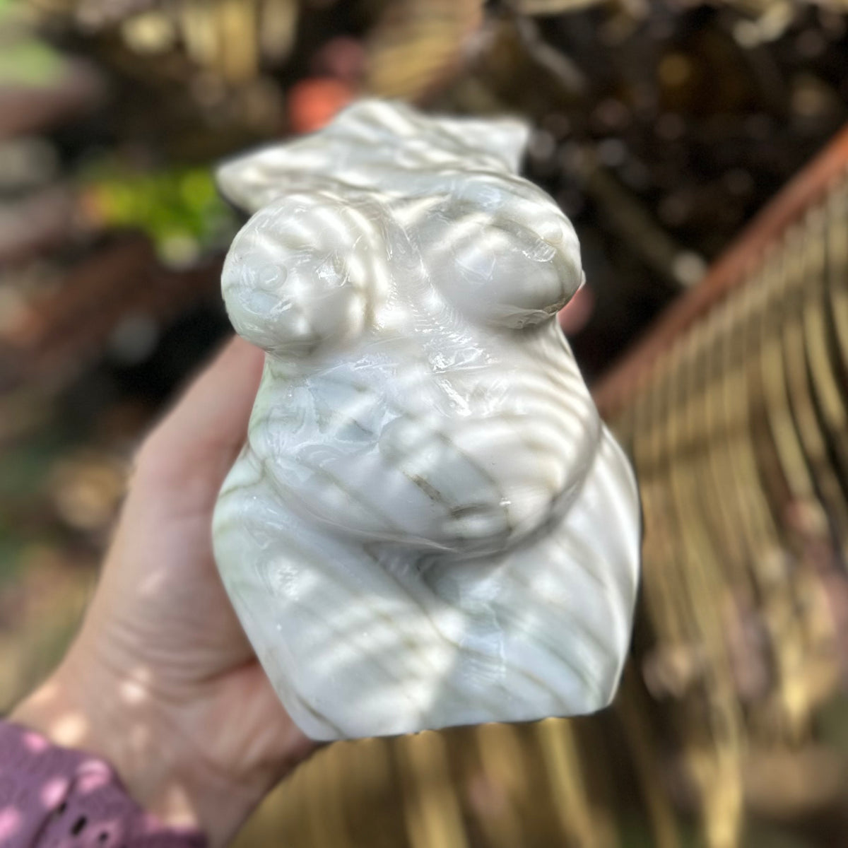 Jade Goddess ~ Lady Body Carving