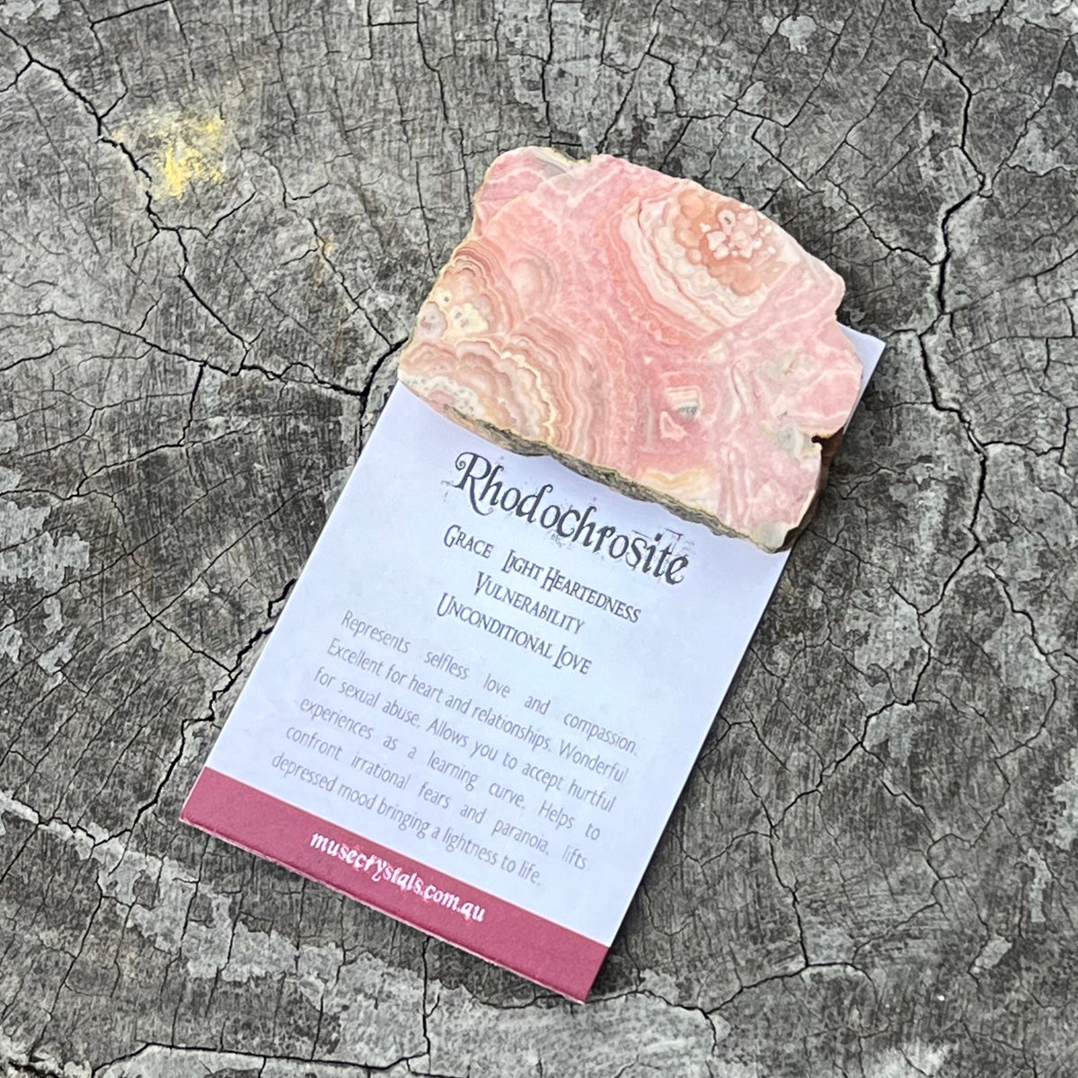 Rhodochrosite ~ Specialty Boxed Crystal (3)