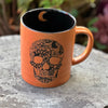 Crescent Moon Skull ~ Rustic Mug
