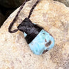 Muse Medicine ~  Wise Woman ~ Larimar Talisman