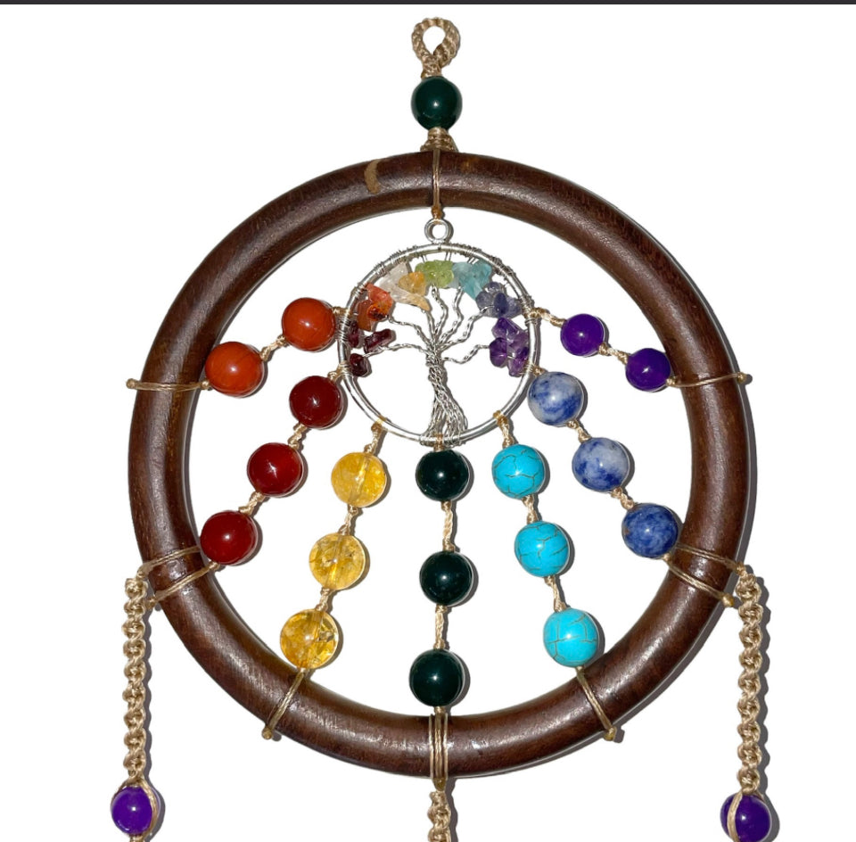 Native Crystal Tree of Life Chakra Hanger