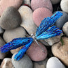 Dragonfly ~ Blue Kyanite Electroplate Large
