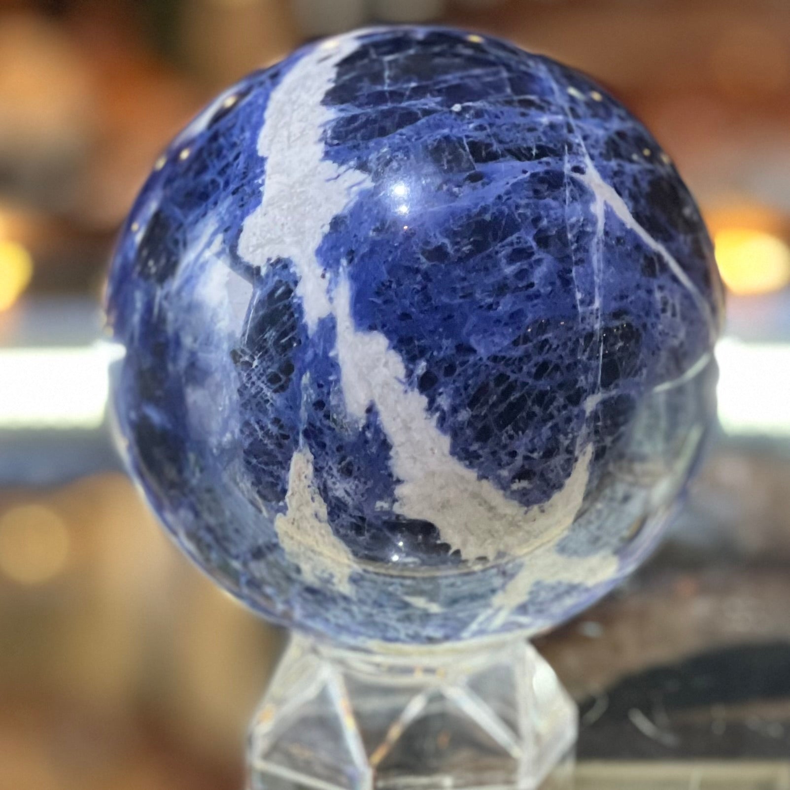 Self Expression Sphere ~ Sodalite