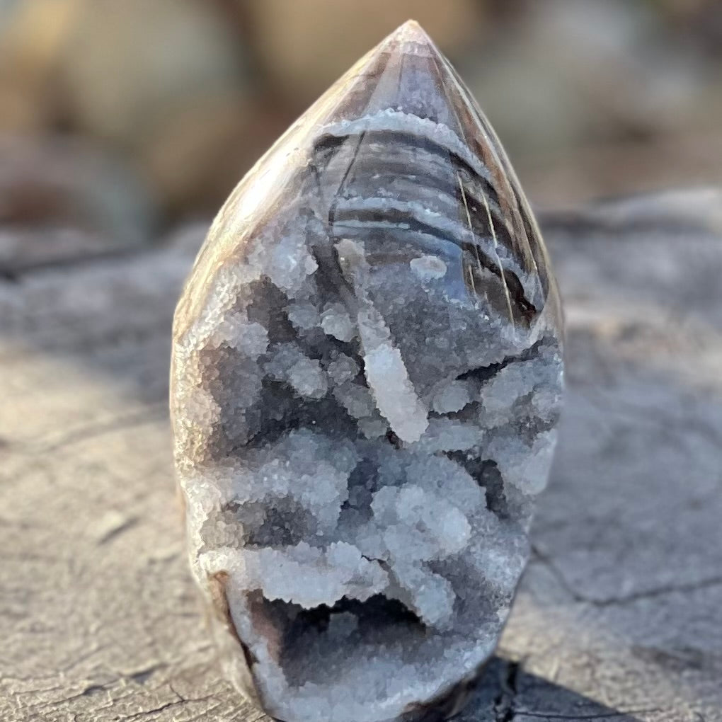 Sphalarite Tear Drop Geode