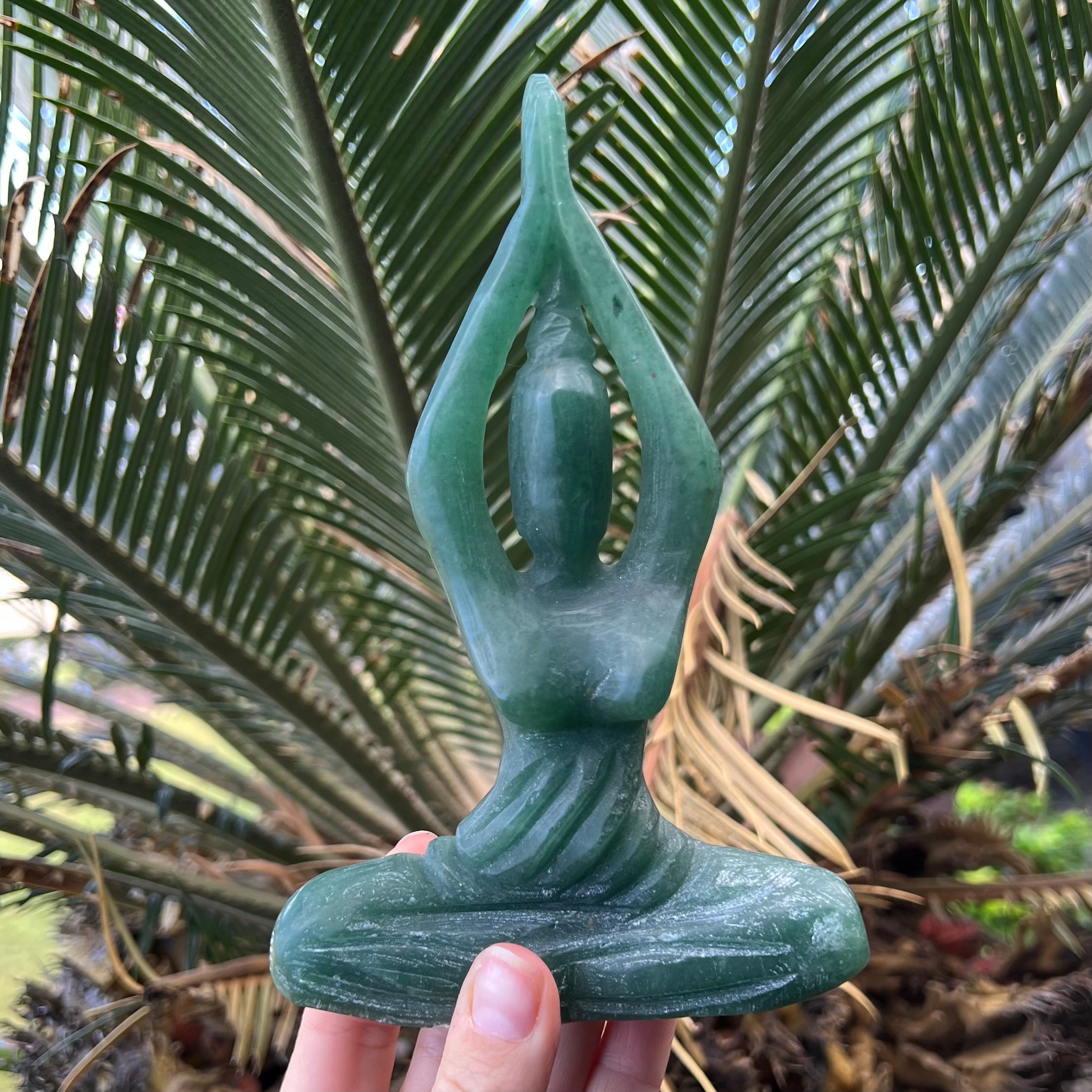 Green Strawberry Quartz~ Yoga Lady