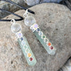 Green Aventurine & Chakra Pencil Generator Crystal Necklace