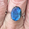 Labradorite ~ Sterling Silver Ring ~ Size 7