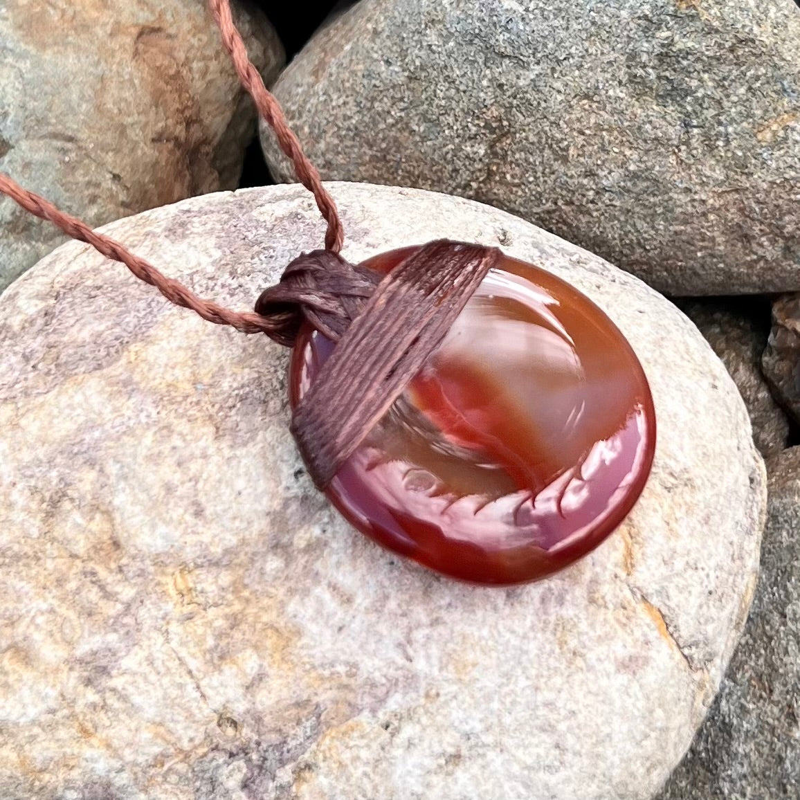 Muse Medicine ~ Carnelian ~ Courage  Talisman