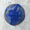 Round Lapiz Lazuli Pendant