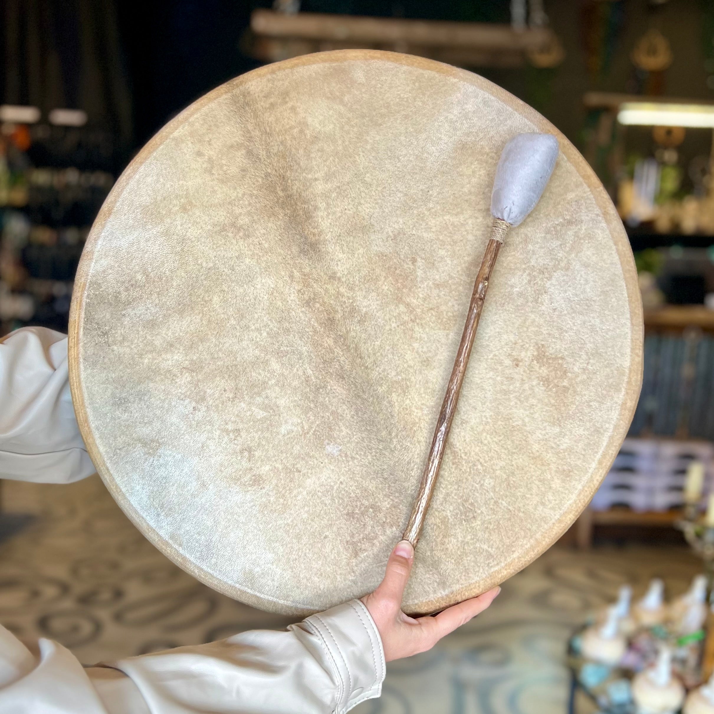 Medicine Drum Large - Goat Skin