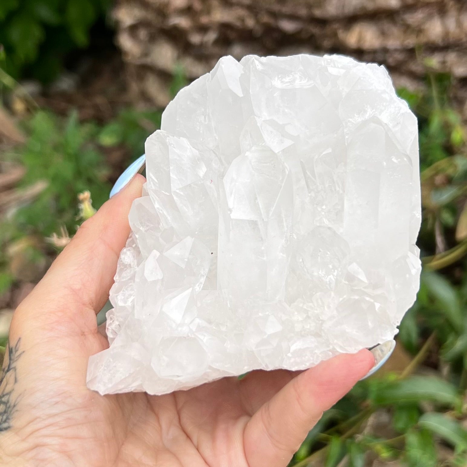 Clear Quartz Natural Raw Cluster (2)