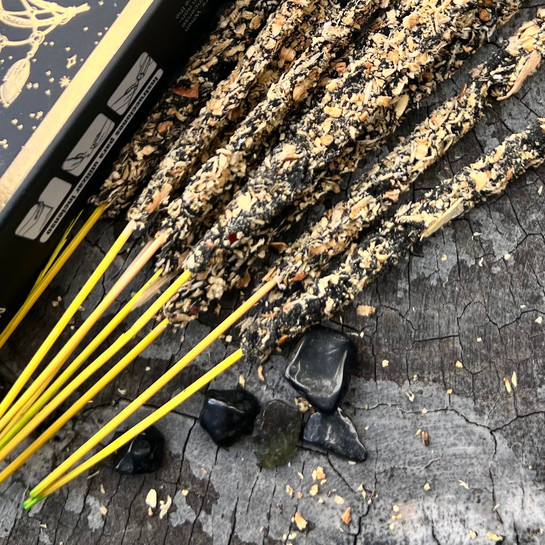 Labradorite  ~ Crystal Scents Smudge Kit Incense